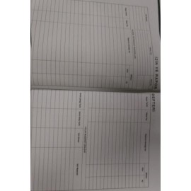 GÜLPAŞ İZİN VE RAPOR DEFTERİ CİLTLİ