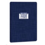 KESKİN 17*24 CİİLTLİ AKADEMİK AJANDA-MN DENİM 2021/2022