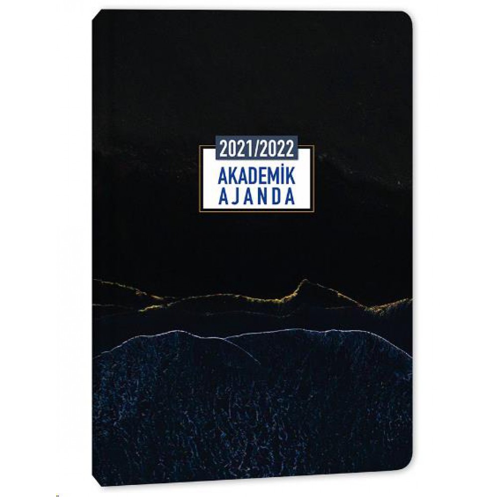 KESKİN 17*24 CİİLTLİ AKADEMİK AJANDA-MN MARBLE 2021/2022