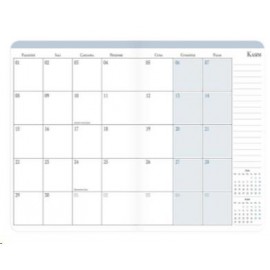 KESKİN 17*24 CİİLTLİ AKADEMİK AJANDA-MN MARBLE 2021/2022