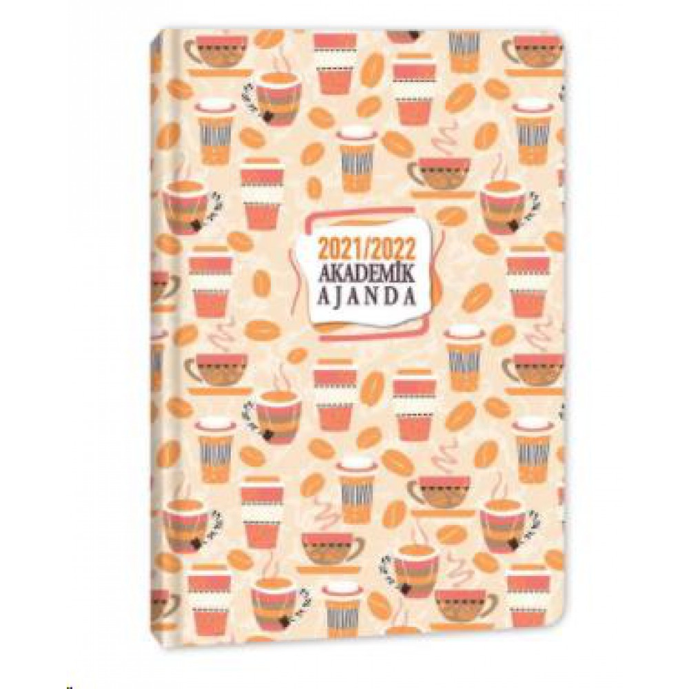 KESKİN 17*24 CİİLTLİ AKADEMİK AJANDA-COFFE2021/2022
