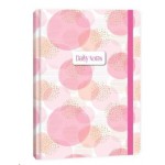 KESKİN DEFTER DAİLY NOTES BUBLES PEMBE A5 80 YP ÇİZGİLİ