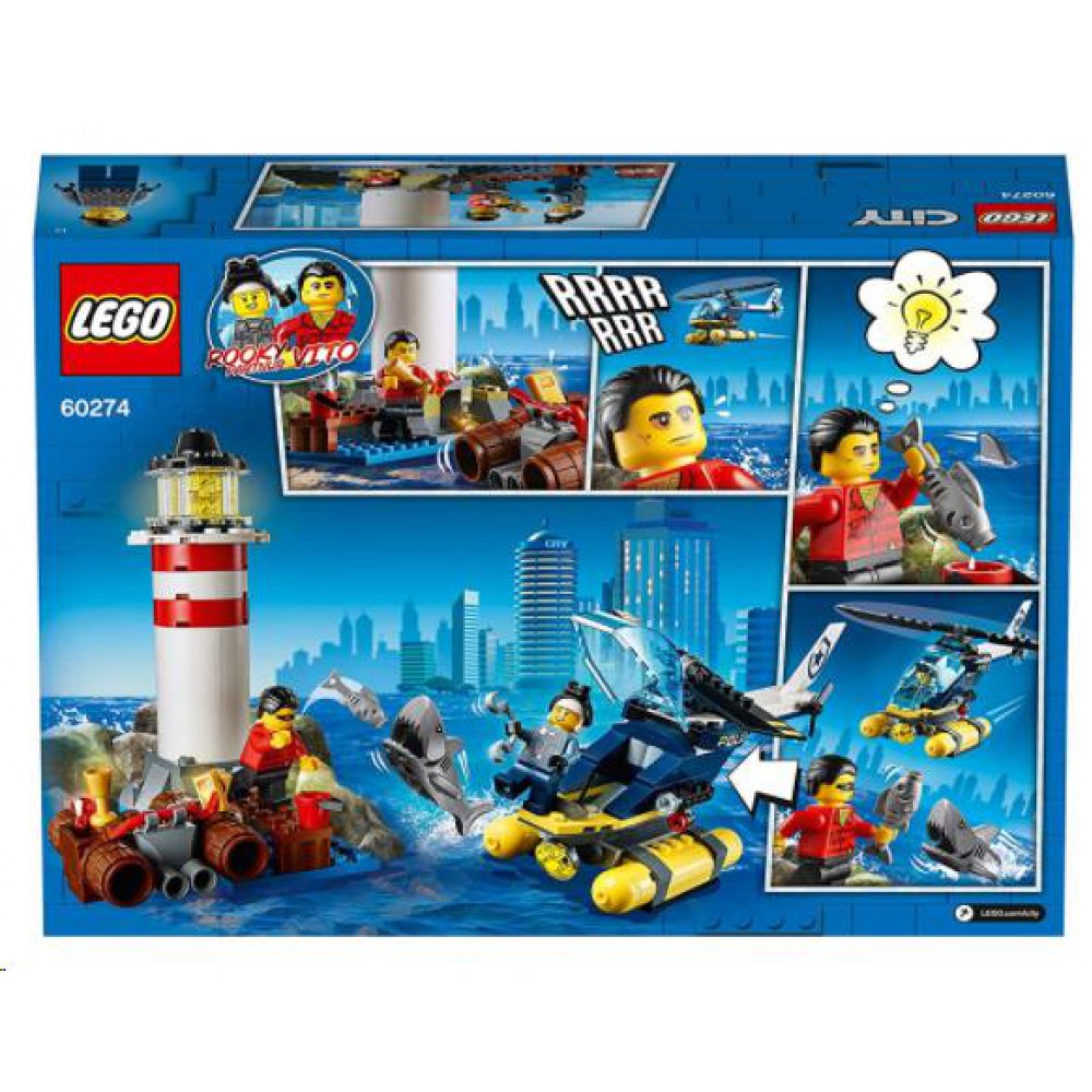 LEGO City Elit Polis Deniz Feneri Operasyonu 60274