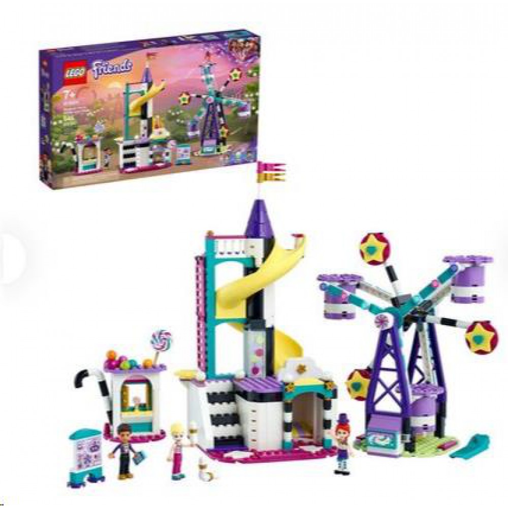 LEGO FRİENDS BÜYÜLÜ DÖNME DOLAP VE KAYDIRAK 545 parça +7 yaş