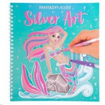 Top Model Colouring Book Silver Art 0411237