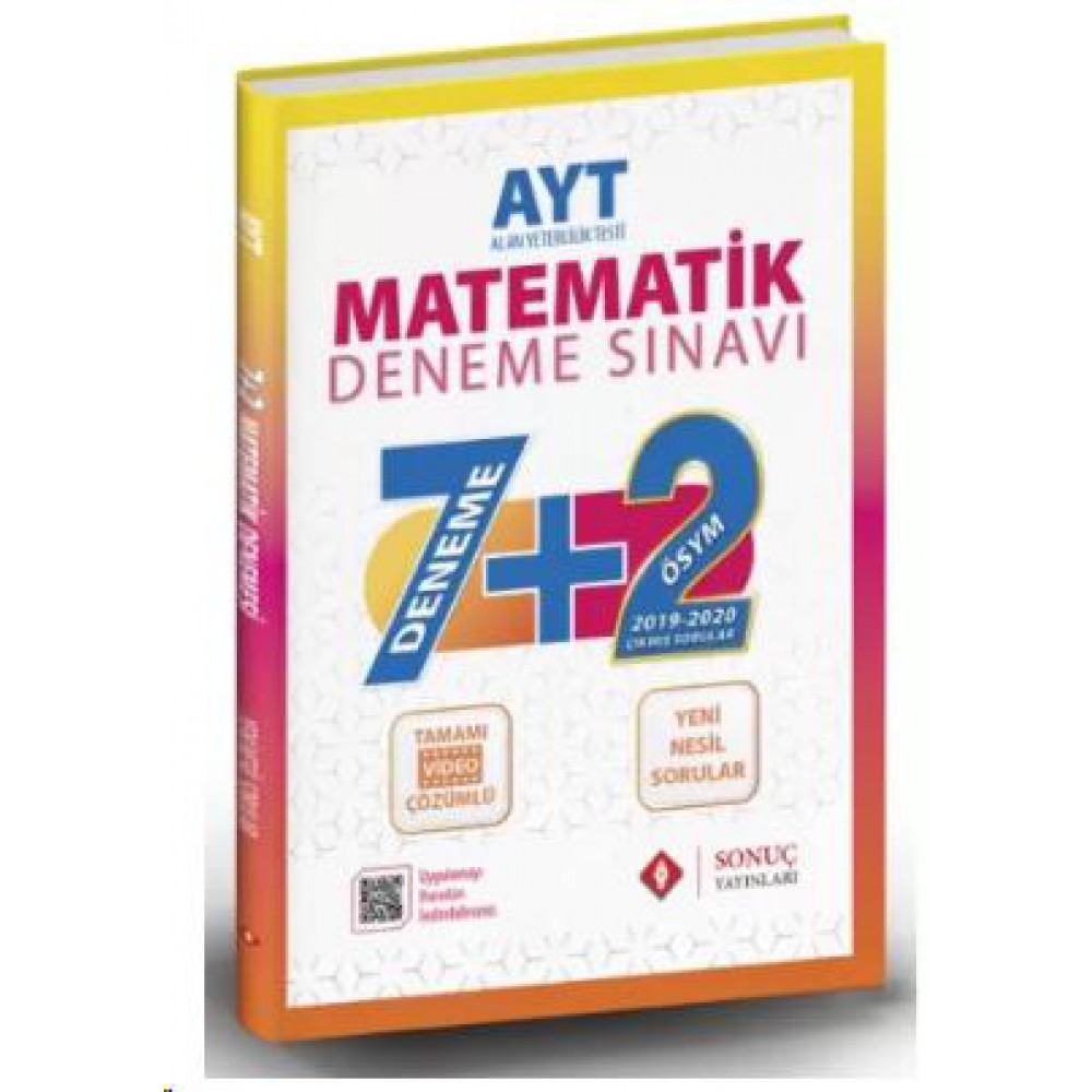 SONUÇ AYT MATEMATİK 7+2 DENEME 2021-2022