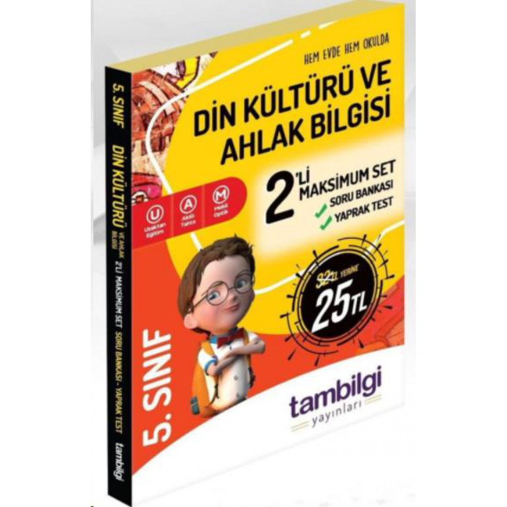 Tam Bilgi 5.Sınıf Din Kültürü Ve Ahlak bilgisi 2 li SB-Y.test