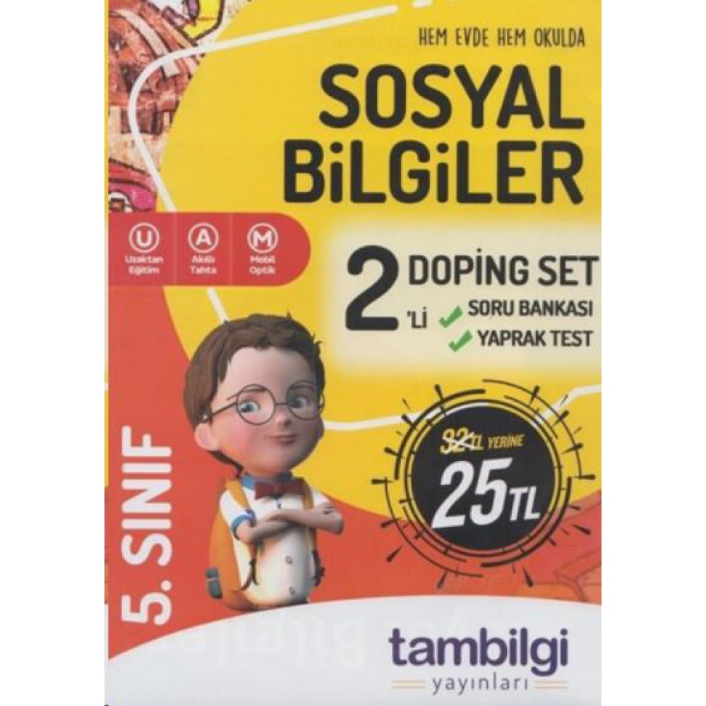 Tam Bilgi 5.Sınıf Sosyal Bilgiler 2 li Soru Bankası-Y.test