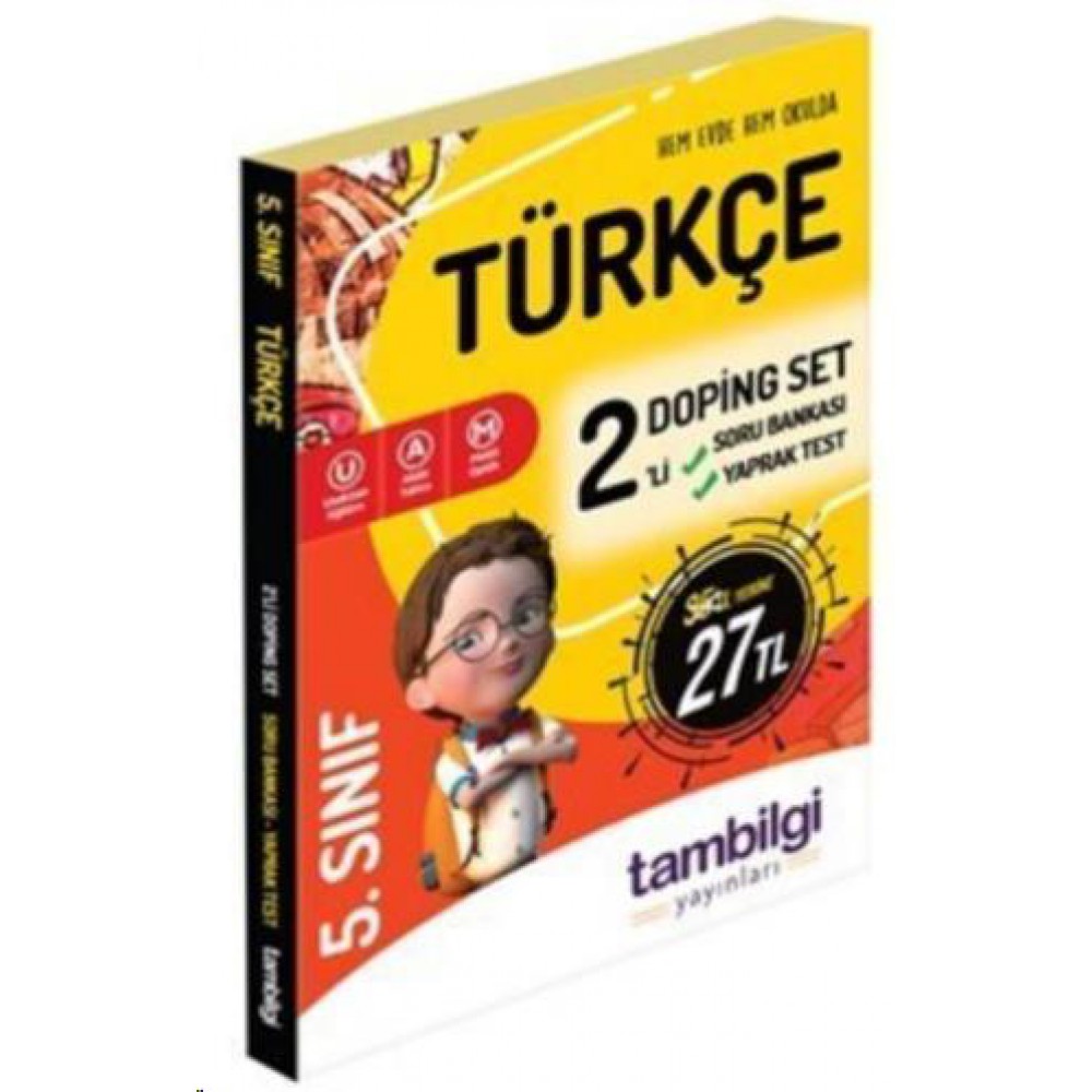 Tam Bilgi 5.Sınıf Türkçe 2 li Soru Bankası-Y.test