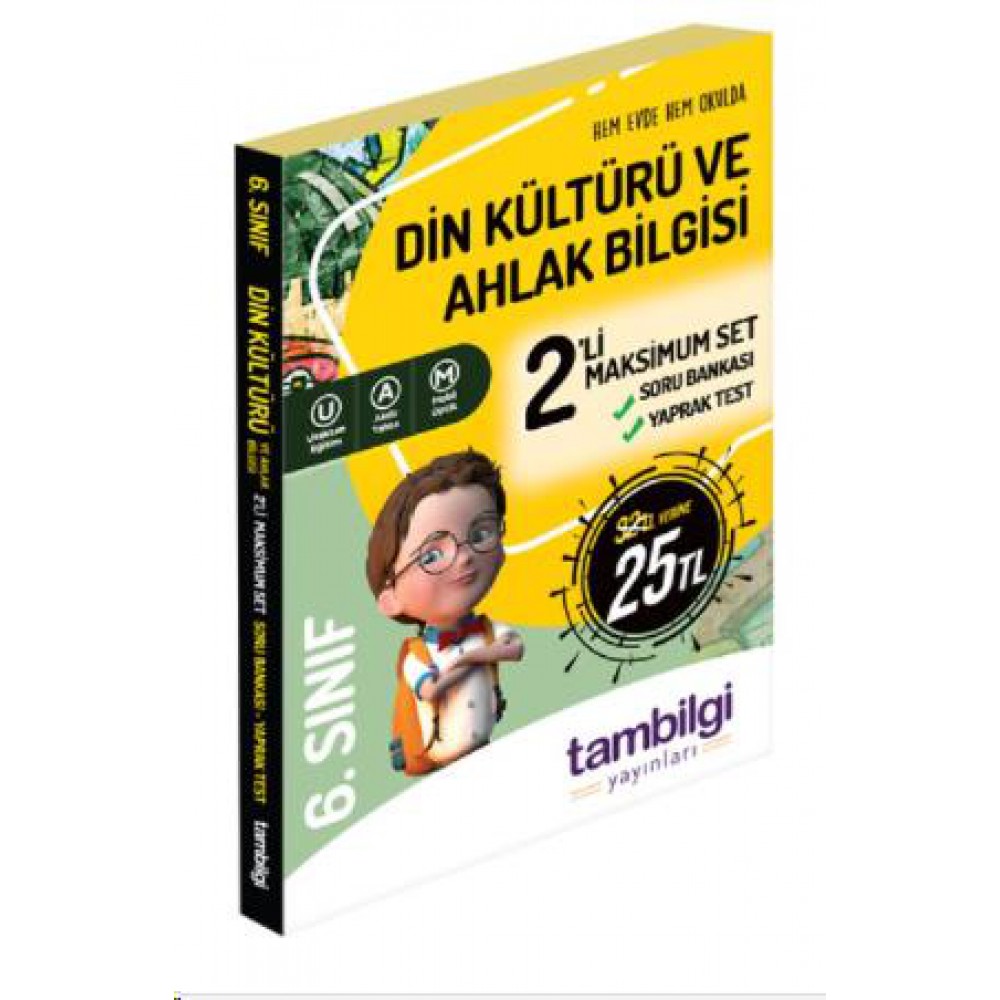 Tam Bilgi 6.Sınıf Din Kültürü Ve Ahlak bilgisi 2 li SB-Y.test