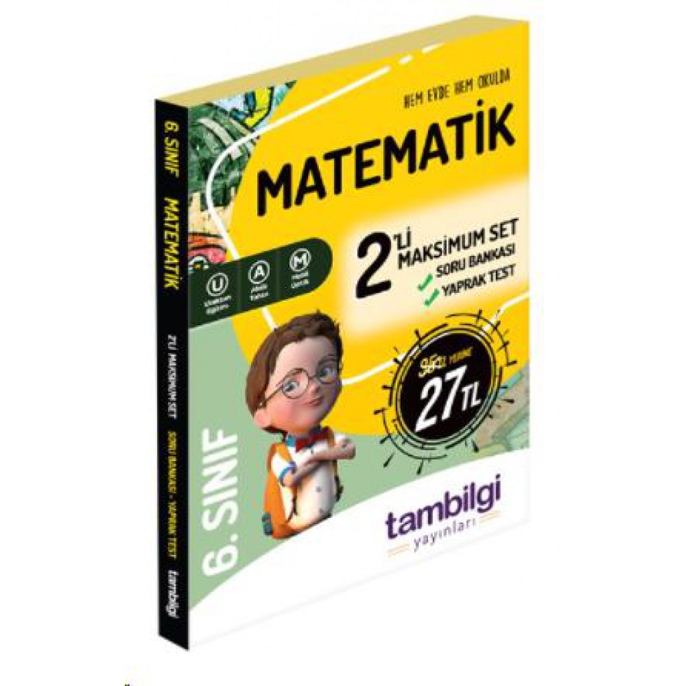 Tam Bilgi 6.Sınıf Matematik 2 li Soru Bankası-Y.test