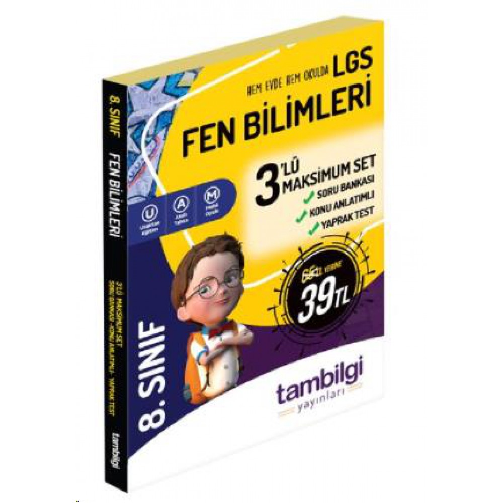 Tam Bilgi 8.Sınıf Fen Bilimleri 3 lü Ka-Sb-Y.test