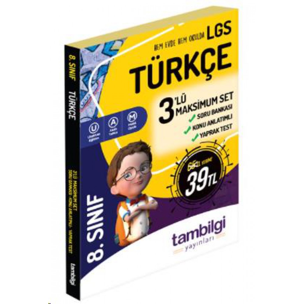 Tam Bilgi 8.Sınıf Türkçe 3 lü Ka-Sb-Y.test