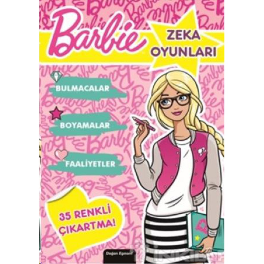 Barbie Zeka Oyunları Aktivite Kitabı