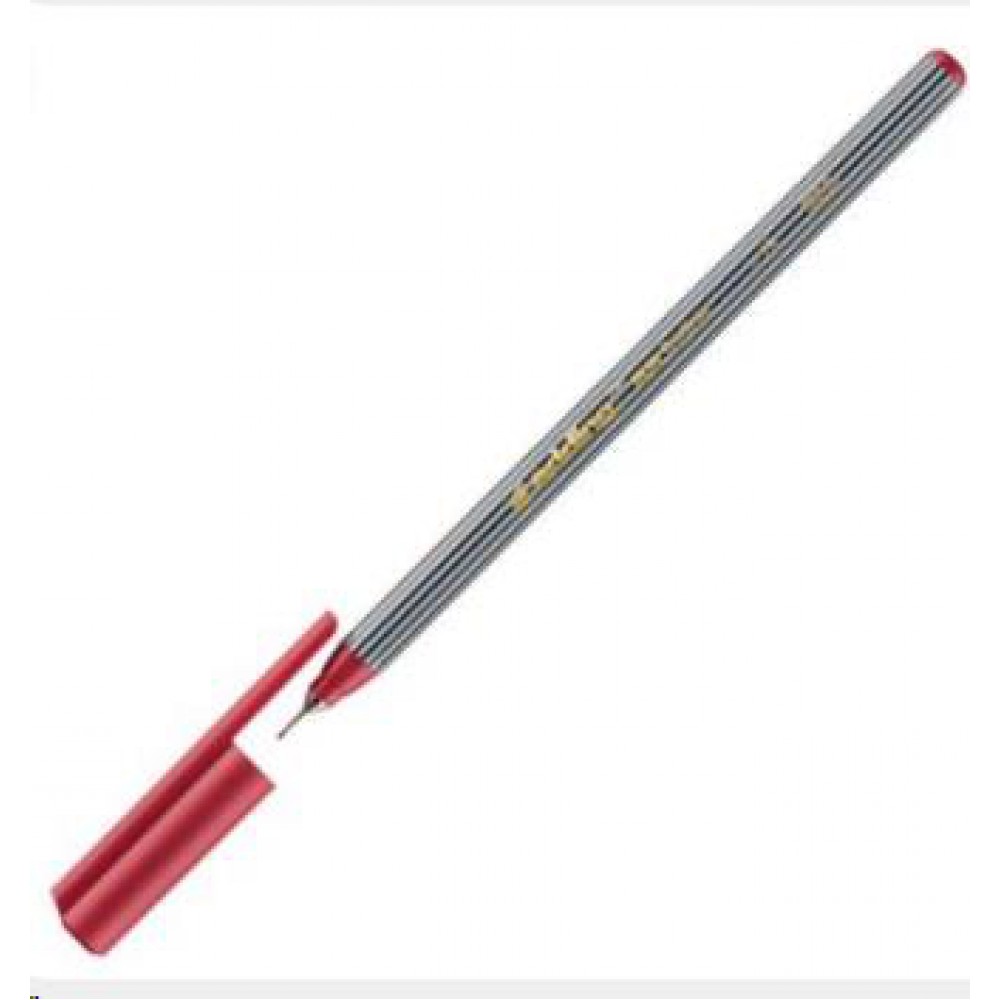 Edding 55 Fineliner Kalem KARMİNA KIRMIZISI