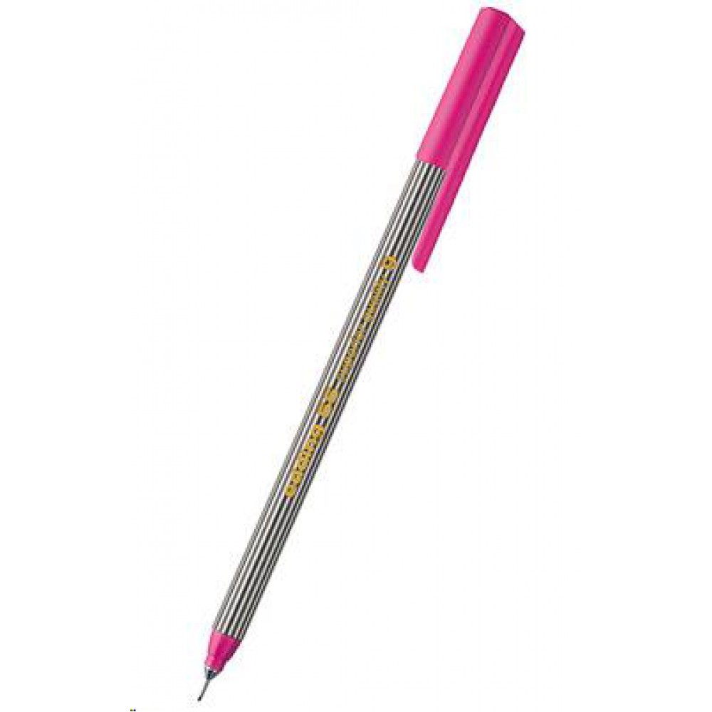 Edding 55 Fine Pen Pembe Kalem