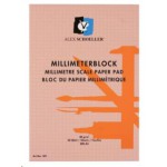 Alex Milimetrik Blok A3 80gr Kırmızı 20 Sayfa 
