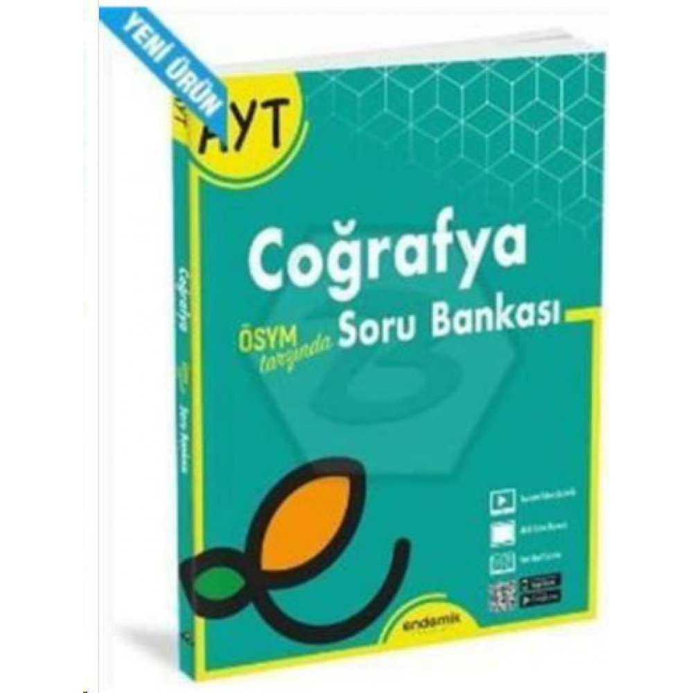 ENDEMİK 2022 AYT COĞRAFYA SORU BANKASI