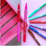 Dong A My Color 2 tone Çift Uçlu Kalem -Açık Pembe Ve Fuşya