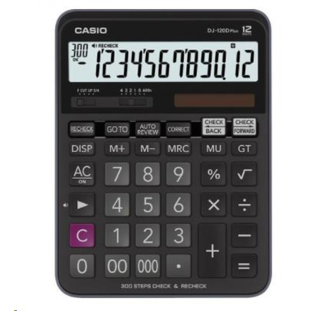 CASIO HESAP MAKİNESİ MASAÜSTÜ DJ-120D PLUS
