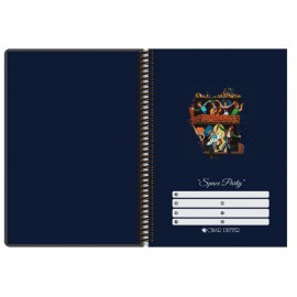 EZO SUNAL SPACE PARTY SERT KAPAK 17*24 120YP ÇİZGİLİ