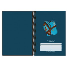 EZO SUNAL MESKEN SERT KAPAK 17*24 120YP ÇİZGİLİ