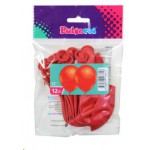 BALONEVİ METALİK BALON 12'' KIRMIZI 12 Lİ