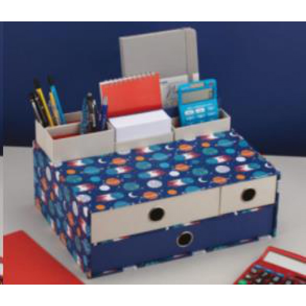 GIPTA SPACE 3 ÇEKMECELİ MULTİ MASA ÜSTÜ SET ORG8554