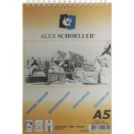 ALEX SPİRALLİ ESKİZ BLOK A5 90 GR 60 YP ALX-859