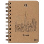  Alex Spiralli Kraft Sert Kapak Düz 70gr A6 80 syf