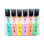 Masis Pastel Renk Fosforlu Işaretleme Kalemi 6 Lı Se