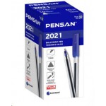 Pensan Tükenmez Kalem Üçgen 50 Li 1.0 Mm Mavi