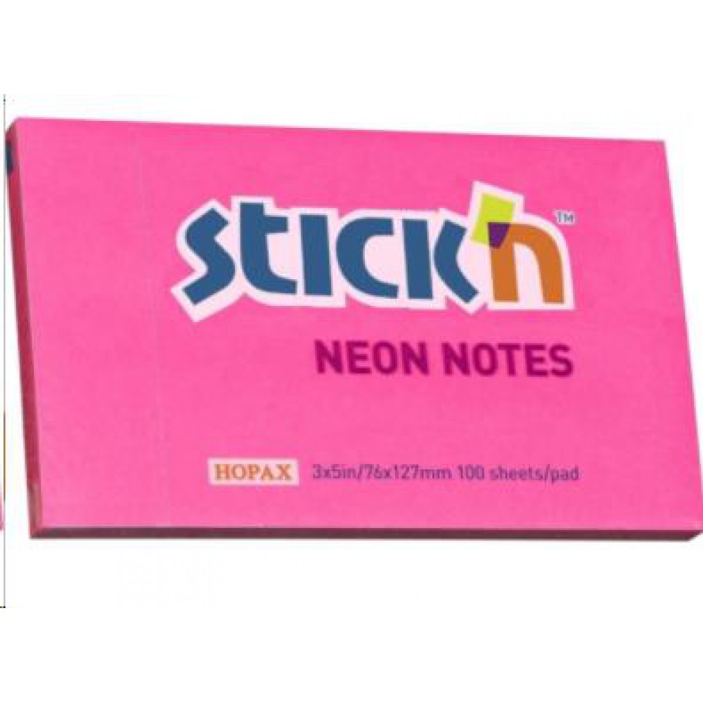 Gıpta Stıckn Not Kağ. Neon Mor 76x127mm 100y