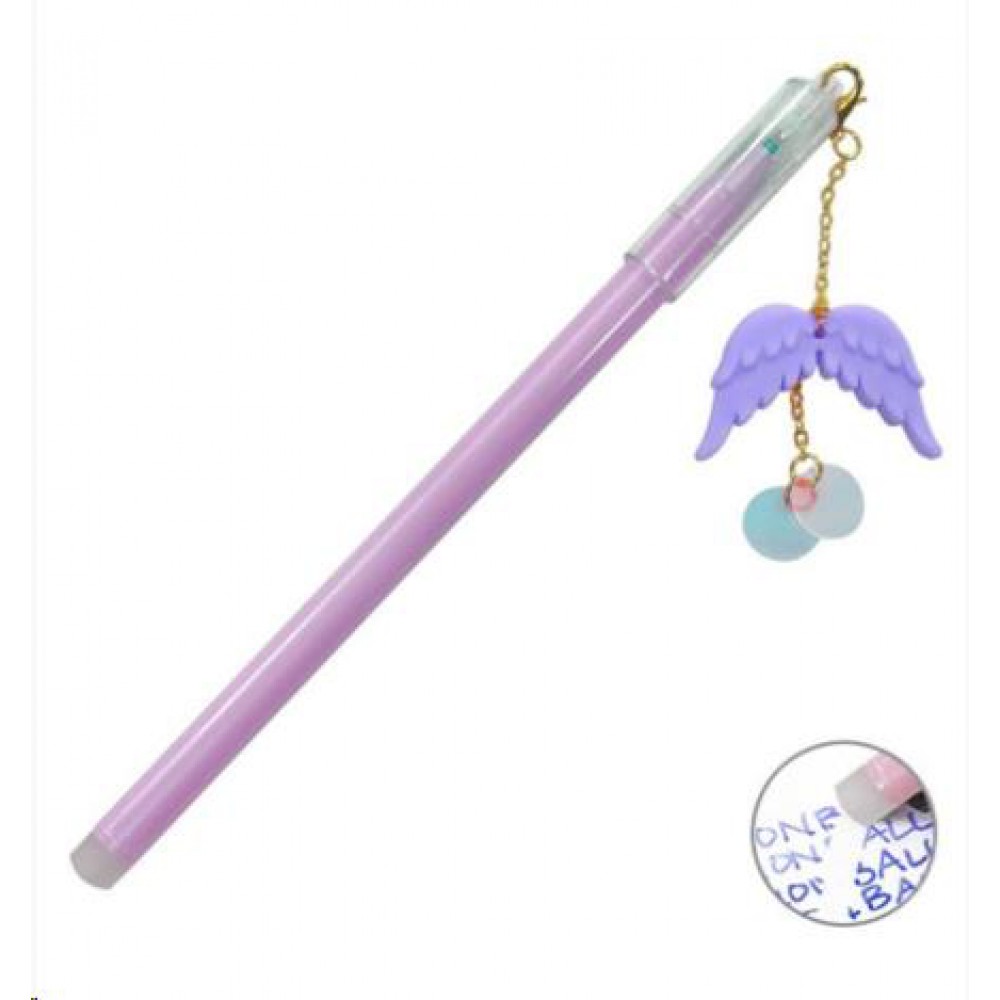 DOLPHİN TÜKENMEZ KALEM MELEK KANATLI-SİLGİLİ