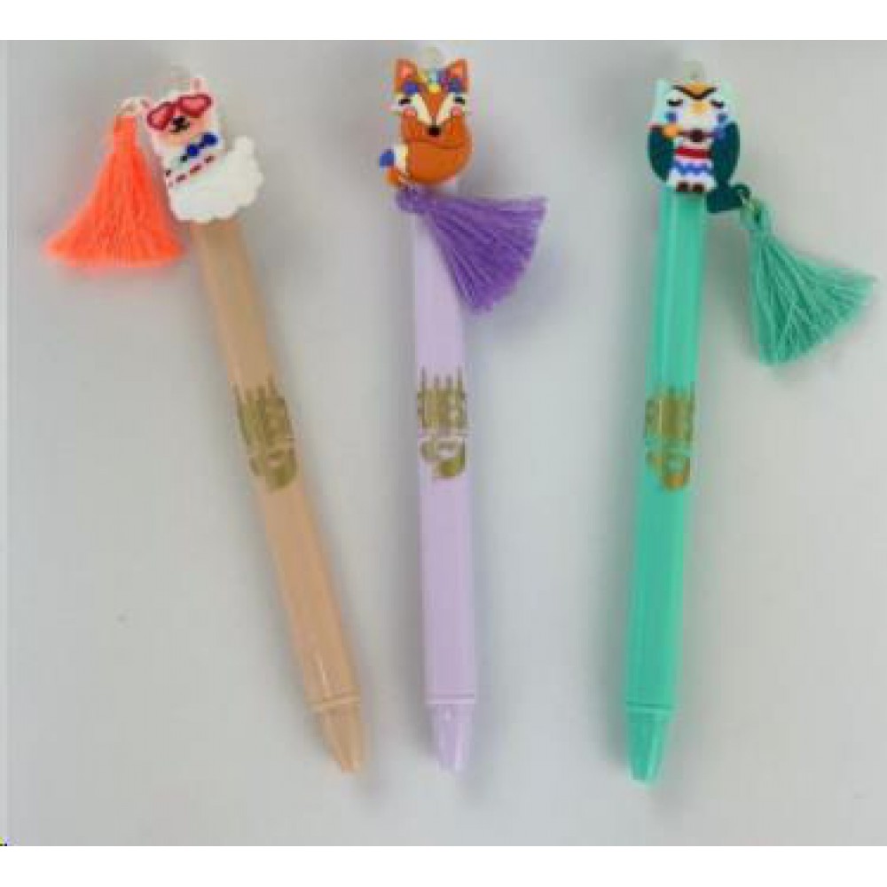 Dolphin Tükenmez Kalem Animals-Özel Silgili