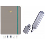 LE COLOR REPLAY  KARELİ DEFTER+ METALİK GRİ FOSFORLU KALEM