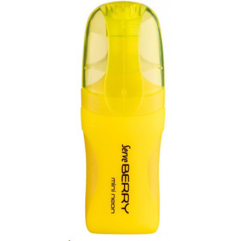 Serve Berry Mini Fosforlu Kalem Sarı SV-BRMFK