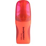 Serve Berry Mini Fosforlu Kalem Kırmızı SV-BRMFK