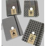 LİZ  OFSET KAPAK 14*20 LASTİKLİ 120YP SİYAH 90GR