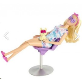 Mattel Barbie Işıltı Dolu Spa Günü Oyun Seti HCM82