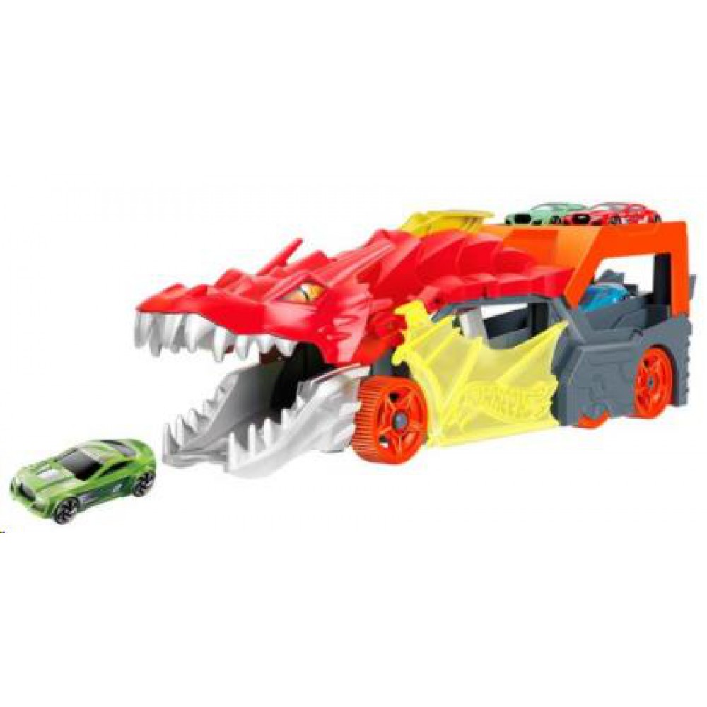 Mattel HOT WHEELS Fırlatıcı Ve Taşıyıcı Ejderha GTK42