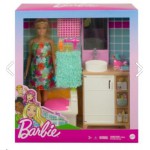 Mattel Barbie Bebek ve Yatak Odası Oyun Seti GTD87