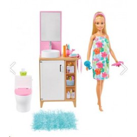 Mattel Barbie Bebek ve Yatak Odası Oyun Seti GTD87