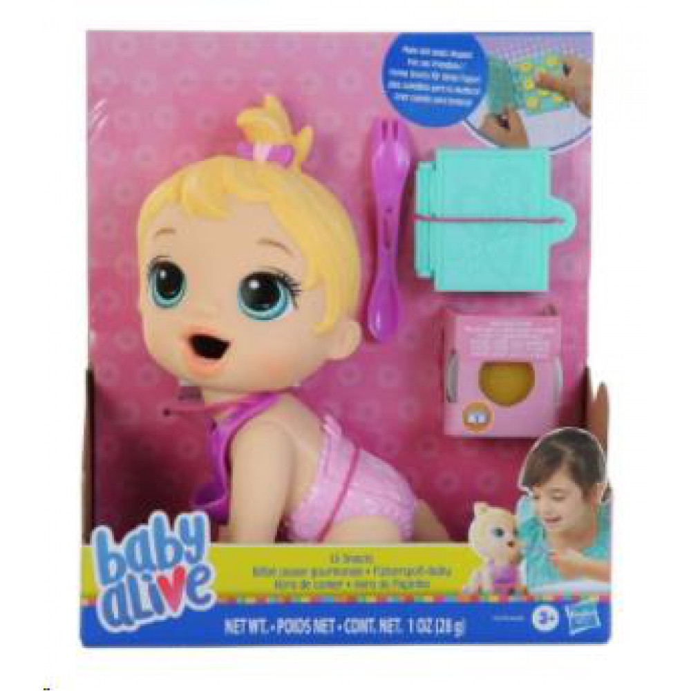 Hasbro Baby Alive Lil Snacks Mama Eğlencesi Lisanslı F2617