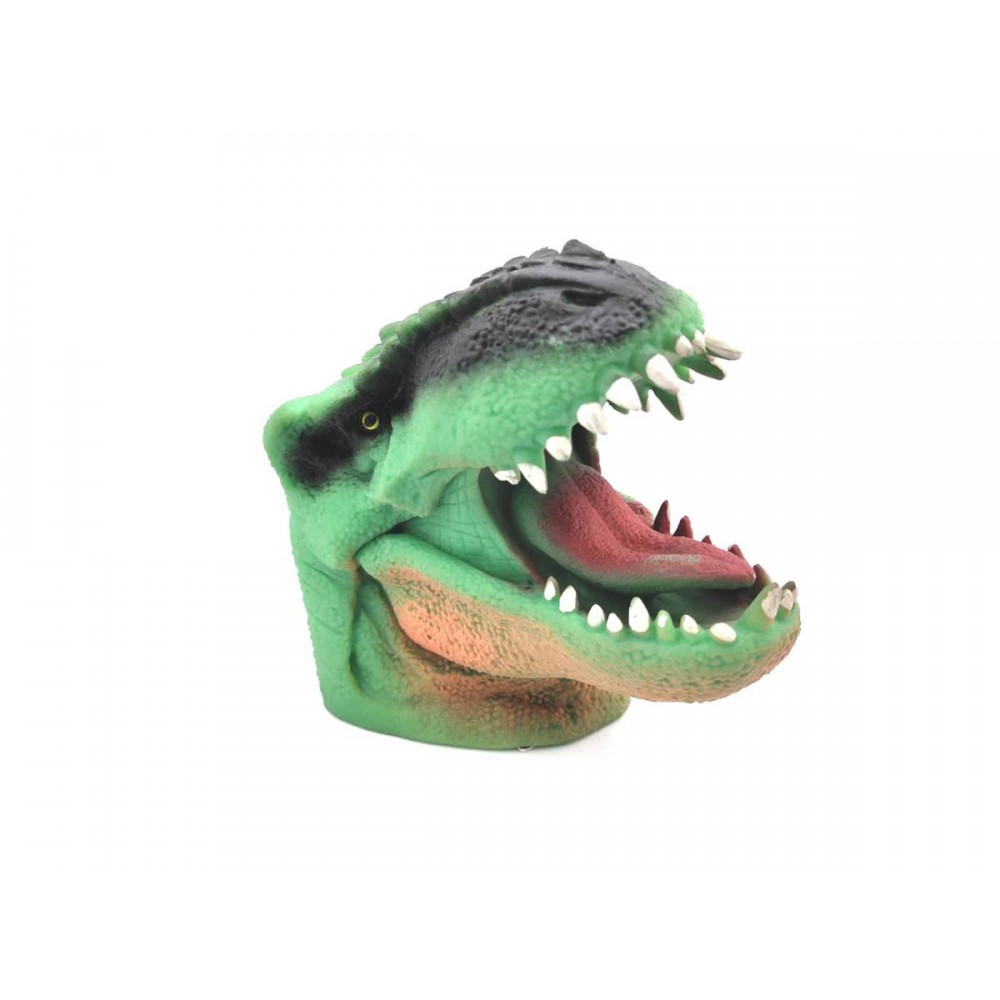 TOPModel Dino World Handpuppet, N/A yeşil kahverengi