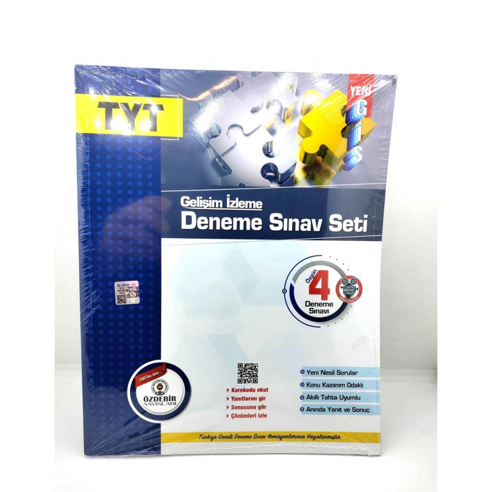 ÖZDEBİR TYT 4 LÜ GELİŞİM İZLEME DENEME SINAV SETİ