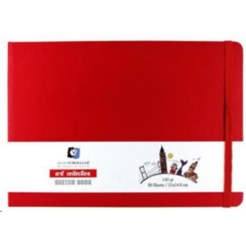 Alex Schoeller Art Collectıon 21*14,8 kırmızı 140gr 80yp ALX:9291