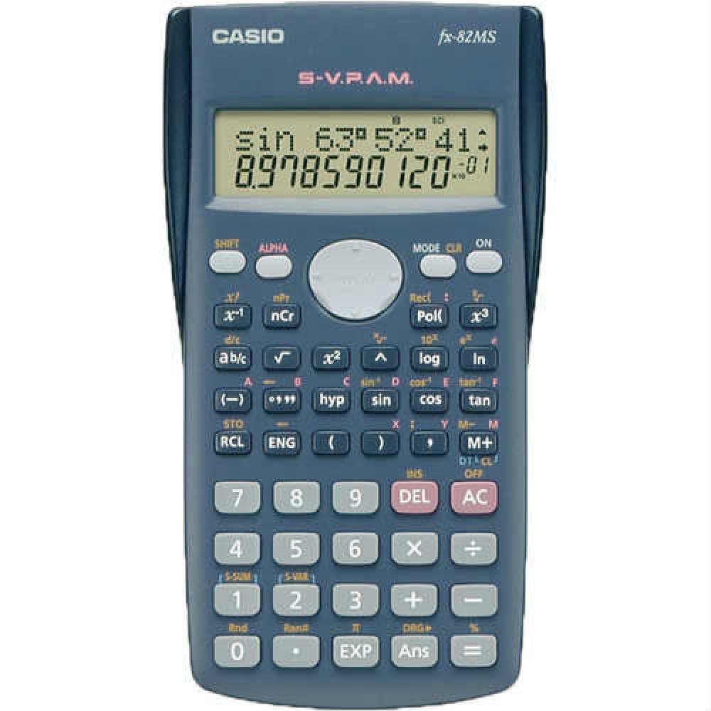CASIO FX-82-MS HESAP MAKİNASI