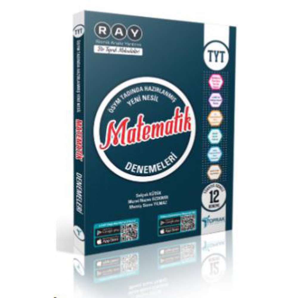 Toprak Yayıncılık TYT Matematik Deneme Kitabı 12 li