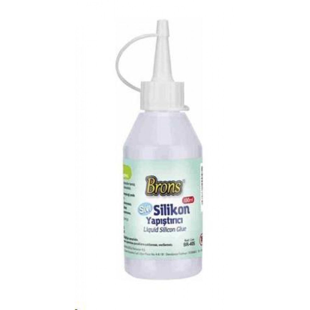 BRONS SIVI SİLİKON YAPIŞTIRICI 100 ML BR-405